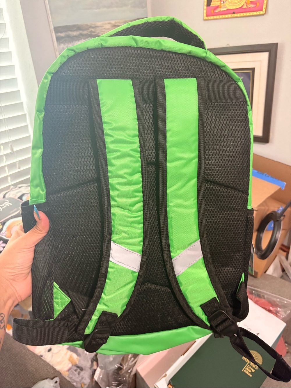 Creeper Green Backpack - Minecraft - Picture 8 of 8